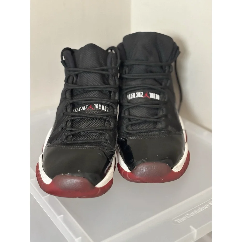 Nike Air Jordan 11 Retro GS 'Bred' 2019  378038-061  Youth Size 7